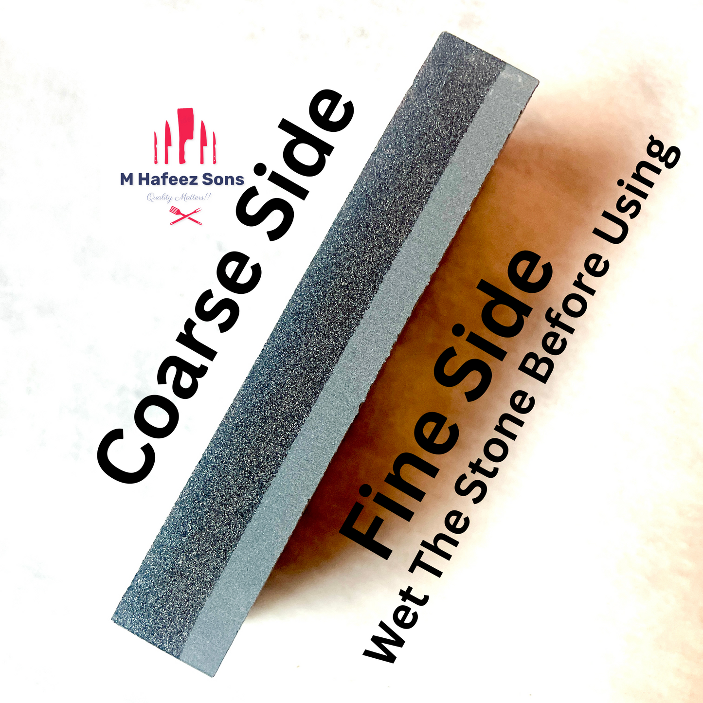Norton 37C SILICON CARBIDE Combination WhetStone Sharpener for qurbani Knives and Tools on Eid-ul-Azha for Qurbani