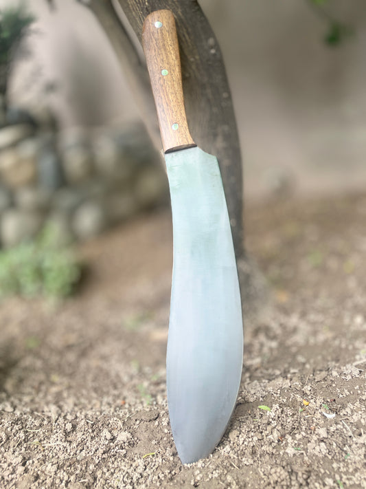 Turkish Machete design Knife in Stain Free Carbon Steel