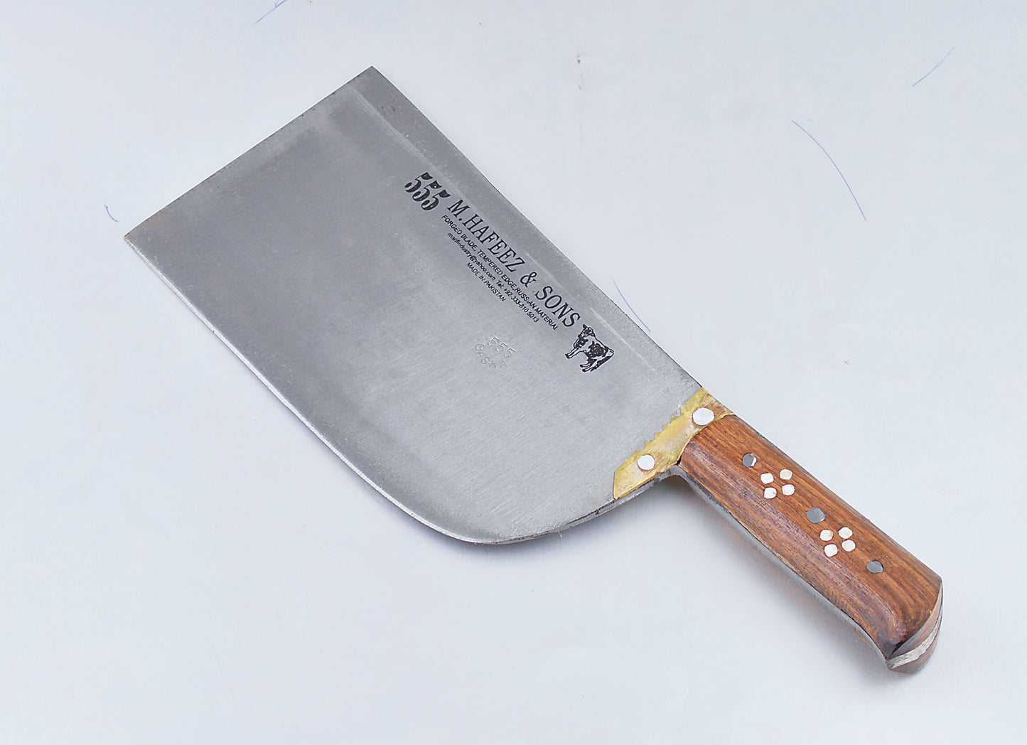 Kamani Toka Bugda Meat Cleaver Chopper Knife for Butchers and QURBANI in daska Style